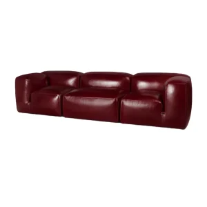 Modern Custom Fabric and Leather Modular Living Room Sofa Set