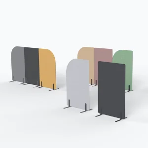 Modern Decorative Polyester Fiber Acoustic Panels Soundproof Office Partition PET Acoustic Screen Acoustic Cubicle Divider