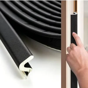 Modern Design Self Adhesive PU Foam Windproof Sealing Strip Anti Collision Polyurethane Weatherstrip Customizable Color Size