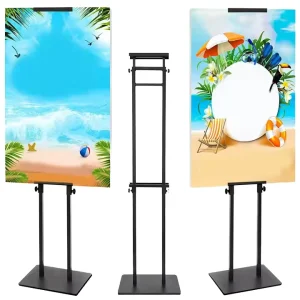 Modern Detachable Lightweight Portable Floor Standing Advertising Stand Outdoor Sign Holder Wedding Welcome Sign Stand