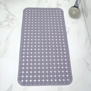 Modern Eco friendly PVC Bath Shower Mat Cute Anti slip Design Custom Size Carpet for Bath Safety Bathroom Floor Accessory