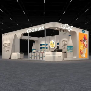 Modern Fashion Event Booth Modular Assembly for Pop Up Store Exhibition Stand