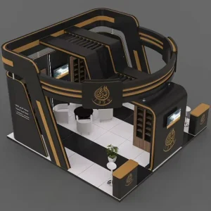 Modern Fashion Exhibition Stand Booth Modular Assembly for Pop Up Store Mall Event