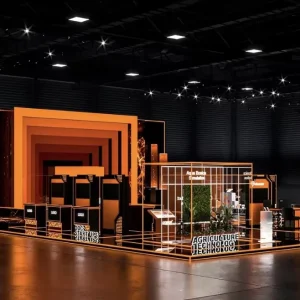 Modern Fashion Modular Assembly Exhibition Stand Booth for Pop Up Store Design