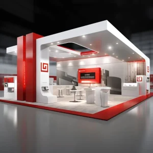 Modern Fashion Modular Assembly Exhibition Stand Booth for Pop Up Store Event