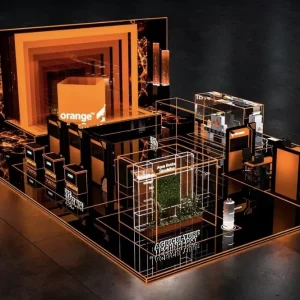 Modern Fashion Modular Exhibition Stand Booth for Pop-Up Store Event