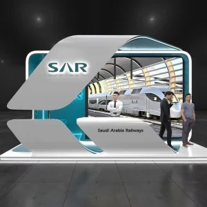 Modern Fashion Modular Trade Show Booth for Influencer Art Show