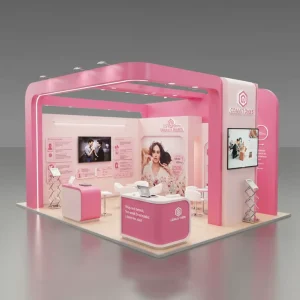 Modern Fashion Pop-Up Store Modular Exhibition Stand Booth for Event Expo