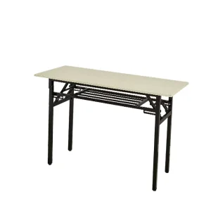 Modern Foldable Metal Table Adjustable Feet for Hotel School Outdoor Training and Study
