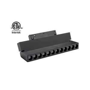 Modern Folding Grille Smart Zigbee Dimmable Black or White DC48V LED Magnetic Aluminum Track Light CRI90