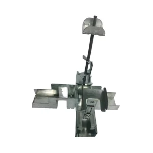 Modern Galvanized Metal Ceiling Rail Light Connector Fittings Various Customizable Metal Fittings for Villa Use