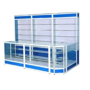 Modern Glass Jewelry Display Cabinet