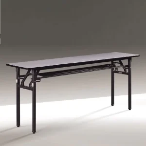 Modern Heavy-Duty Metal Foldable Dining Table for Hotels, Hospitals, and Living Rooms