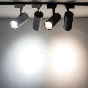 Modern Indoor Commercial Lighting Adjustable LED Spotlight Track Lights COB Linear Rail