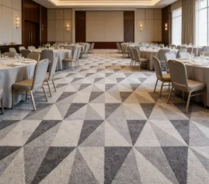 Modern Large Area Carpet Fabric Custom Printed Loop Pile and Tufted Carpet