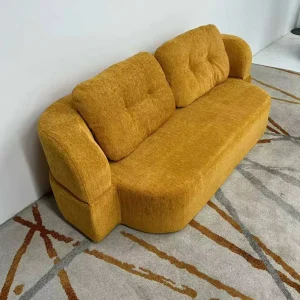 Modern Leisure Modular Frameless Sofa Sponge Tufted Reclining Convertible Folding Compressed Sofa Bed Apartment Hotel Living