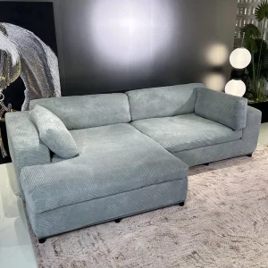 Modern Living Room L Shaped Sofa Bed Sectional with Upholstered Cover Modular Design Eco Friendly Sponge Filling