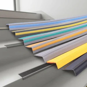 Modern Long Lasting Anti Skid Eco Friendly PVC Stair Non Slip Strips High Performance Wear Resistant Flexible for