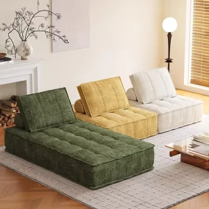 Modern Modular Fabric Sectional Sofa Set for Living Room or Bedroom
