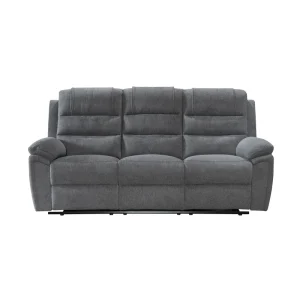 Modern Modular Recliner Sectional Sofa with Massage and Cooling Technology, Remote Control