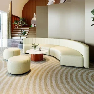Modern Modular Sofa for Hotel Lobby, Reception, Bedroom, Living Room, or Commercial Spaces