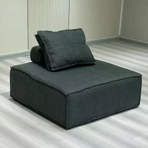 Modern Modular Square Fabric Sponge Eco Friendly Comfortable Sectional Sofa with Corner Design for Living Room Bedroom Leisure