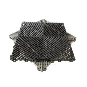 Modern PVC Interlocking Garage Floor Tiles Anti-Slip PP Mats for Indoor Car Wash and Outdoor Workshops