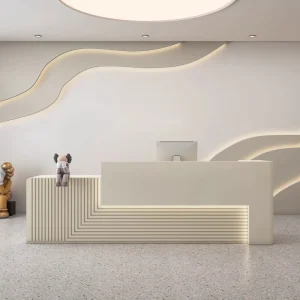 Modern Reception Desk for Beauty Salon or Office
