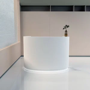 Modern Reception Desk for Office, Beauty Salon, Spa, or Shop