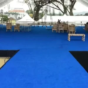 Modern Reversible Non Woven Polyester Rolls Floral Pattern Carpet for Home Picnic Disposable Outdoor Exhibition Carpet