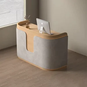 Modern Simple Reception Desk for Small and Medium-Sized Businesses, Clothing Stores, or Beauty Salons