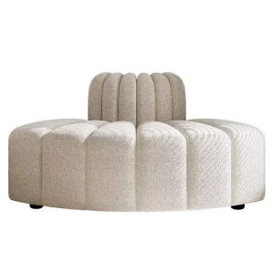 Modern Single-Seat Fabric Modular Leisure Chair and Sectional Sofa Set