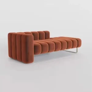 Modern Three-Seat Modular Leisure Sofa for Living Room, Apartment, or Villa