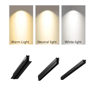 Modern Trend Spotlight Aluminum LED Track Light New Magnetic Washing Adjustable LED Rail Light