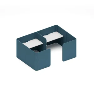 Modular Acoustic Screen Office Partition Workstation for Focus Area Professional Team Table