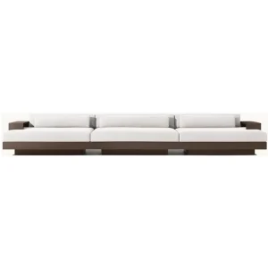 Modular Aluminum Furniture Hotel Leisure Comfort Single Sofa Daybed Chaise