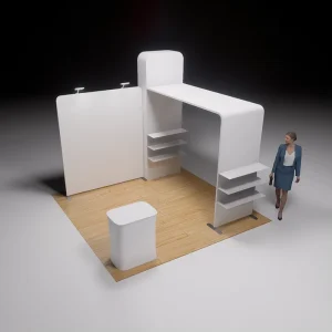 Modular Aluminum Profile System Booth for Exhibition Stand