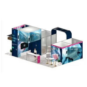 Modular Aluminum Profile System for U.S. & European Exhibition Booths Foldable Portable Reusable & Cost Effective