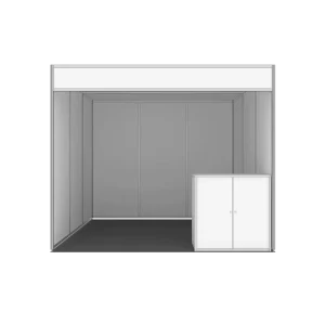 Modular Aluminum Stand 10x10ft Reusable Trade Show Portable Booth Exhibition Standard