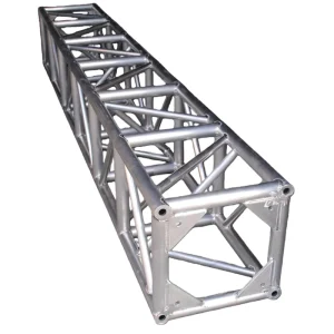 Modular Aluminum Truss 1500kg Load-Bearing Capacity Anti-Rust Silver Portable Stage DJ Booth