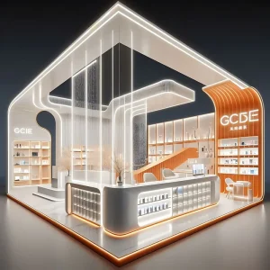 Modular Assembly Exhibition Booth for Modern Fashion Pop Up Store Mall Event Display