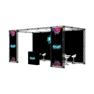 Modular Foldable Lightweight Portable Truss System with Adjustable Legs Quick Assembly Exhibition Booth Aluminum Alloy Frame