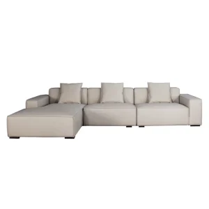 Modular Genuine Leather Living Room Furniture Set Leisure SOFA with Wood Fabric Sectional for Hotels Offices Schools Storage