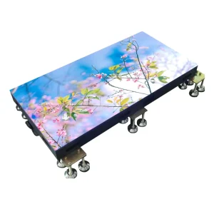 Modular High Brightness 8K HDR10 LED Indoor Floor Display Screen Metal Frame Waterproof Sunlight Readable Dance Panel Stage