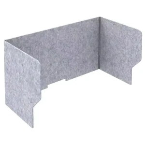 Modular Modern Portable Office Partition Acoustic Fireproof Eco Friendly Woven Projector Screen Cubicle Divider Wall Desk