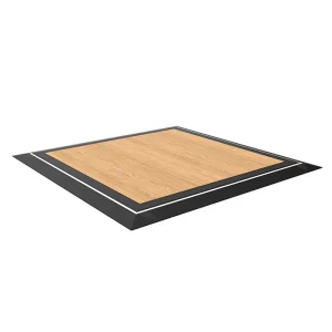 Modular Raised Flooring Lightweight Foldable Eco-Friendly Easy-Assembly Event Flooring