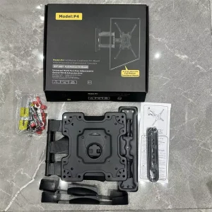 Motorized Swivel Full-Motion TV Wall Mount Bracket for 32-65 Inch LCD TVs, P4, VESA 100x100mm to 400x400mm