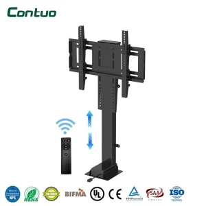 Motorized TV Lifter Stand with TV Riser for Living Room Furniture