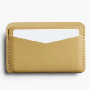 Mount Yanzhi Fashion High Quality Customized Logo Slim Wallet Genuine Leather Credit Card Holder No Closure Gift Card Sleeves