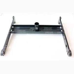 Mounting Brace for Safe Mounting of a Truss bar on to Line Array Subwoofer Stands Pro Audio Rigging Frame Stack Pole Adapter